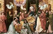 HOLBEIN, Hans the Elder Death of the Virgin oil painting reproduction